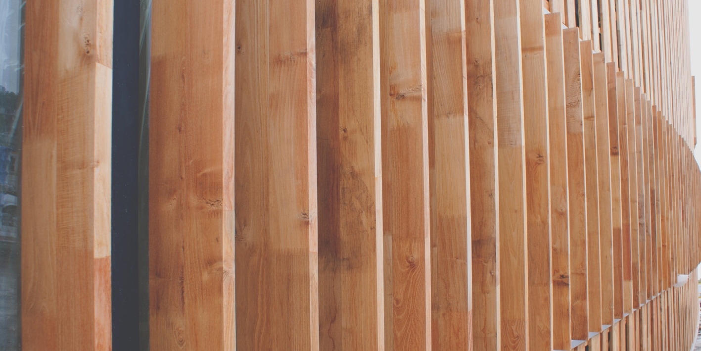 Rivestimento in legno micx progetto di daniel libeskind Rivestimenti per esterno