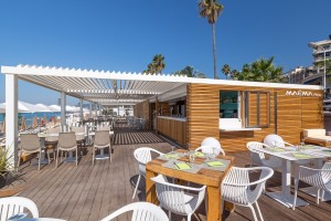 Rivestimento in legno di CEDRO ROSSO CANADESE Cannes 2015